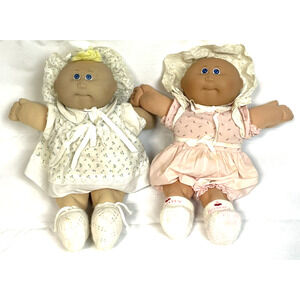 Cabbage Patch Kids Girls 1978 1982 Coleco 16” ( LOT 2 )